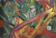 Franz Marc, The Monkey (mk34)